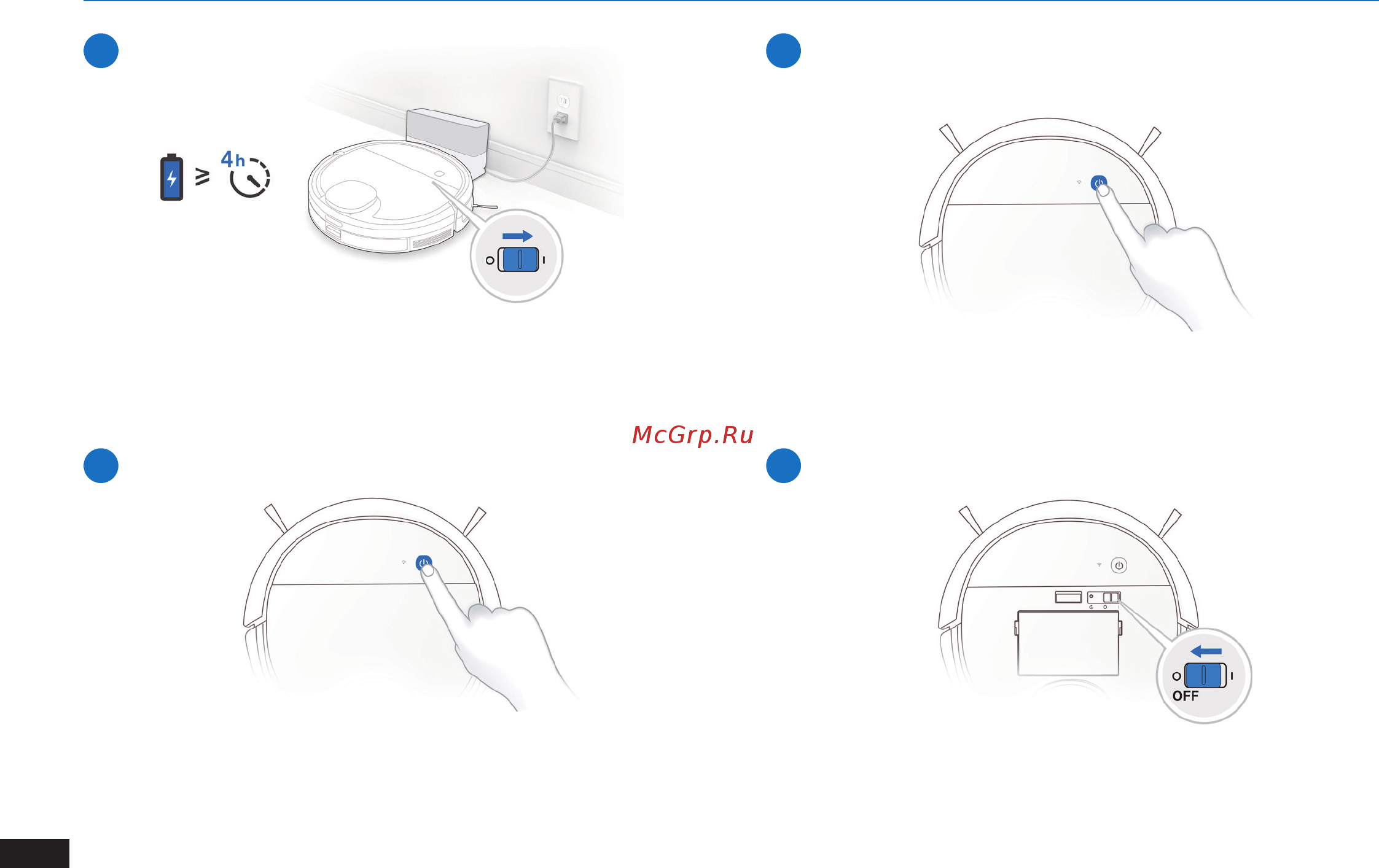 ECOVACS Deebot Ozmo 900 (DN5G.02) [12/50] Operating and programming