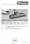 Miele SBAD3 B Инструкция по эксплуатации