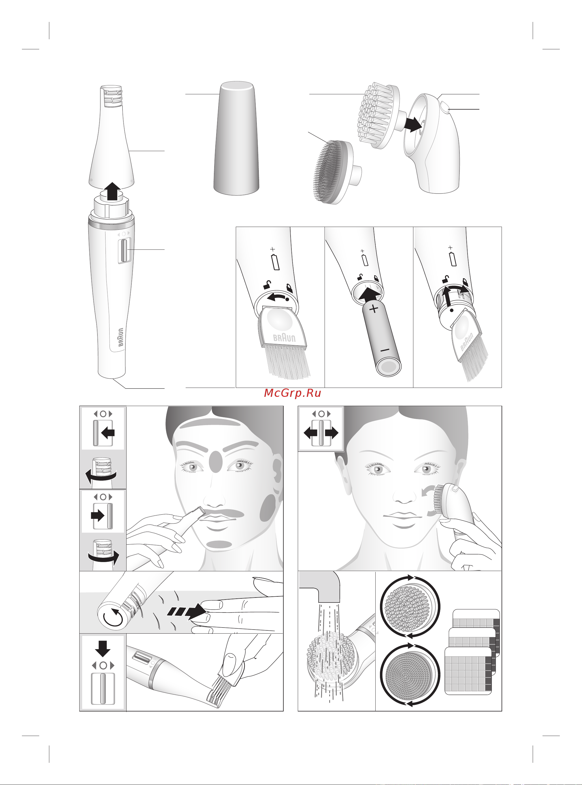 Braun SES 9300 3D Silk-epil 9 Flex + мини-эпилятор для лица [90/144] P g authorized poa 00109243 rev 001 effective date 2019 01 16 printed 2020 02 27 page 2 of 56