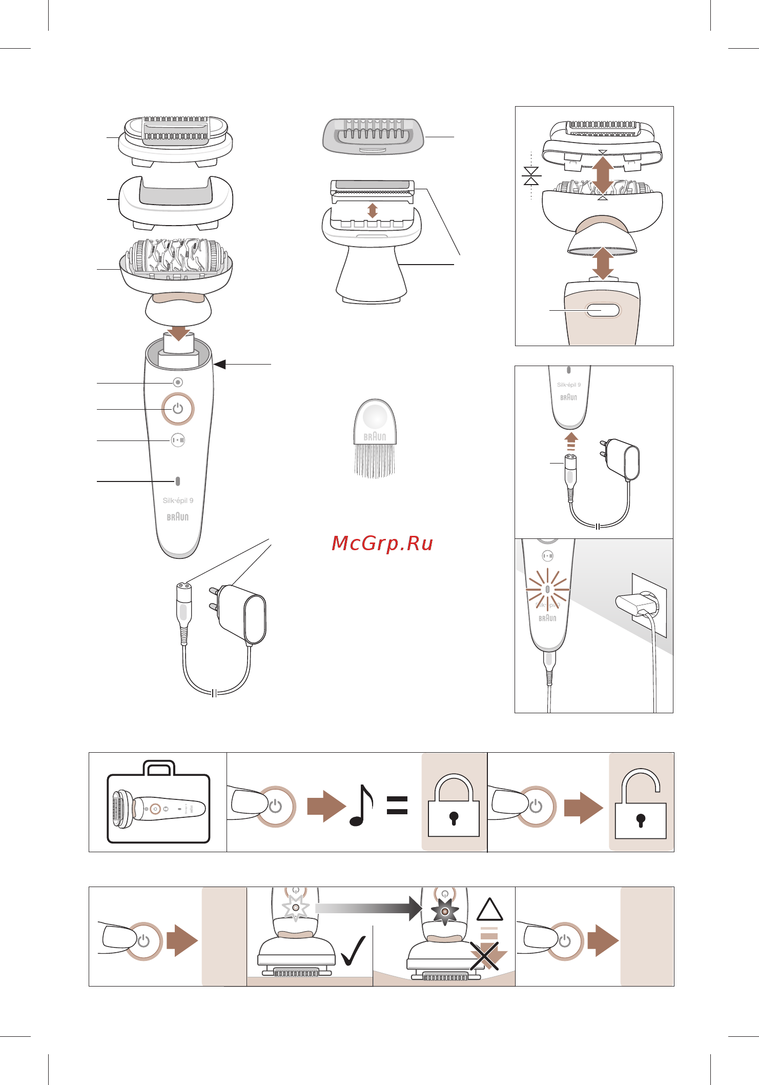 Braun SES 9001 3D [4/112] Off on