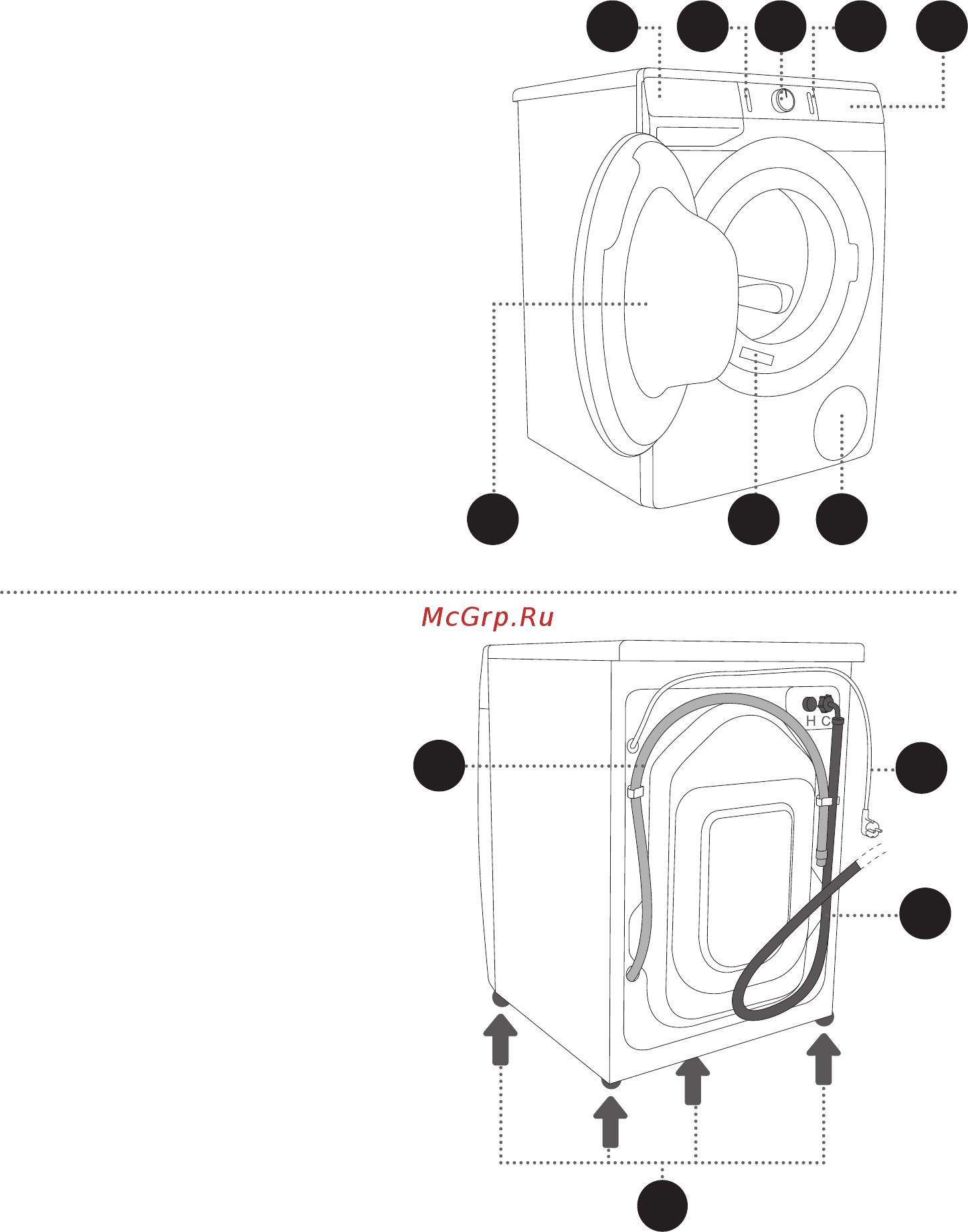 Gorenje WEI843S [10/68] Описание стиральной машины