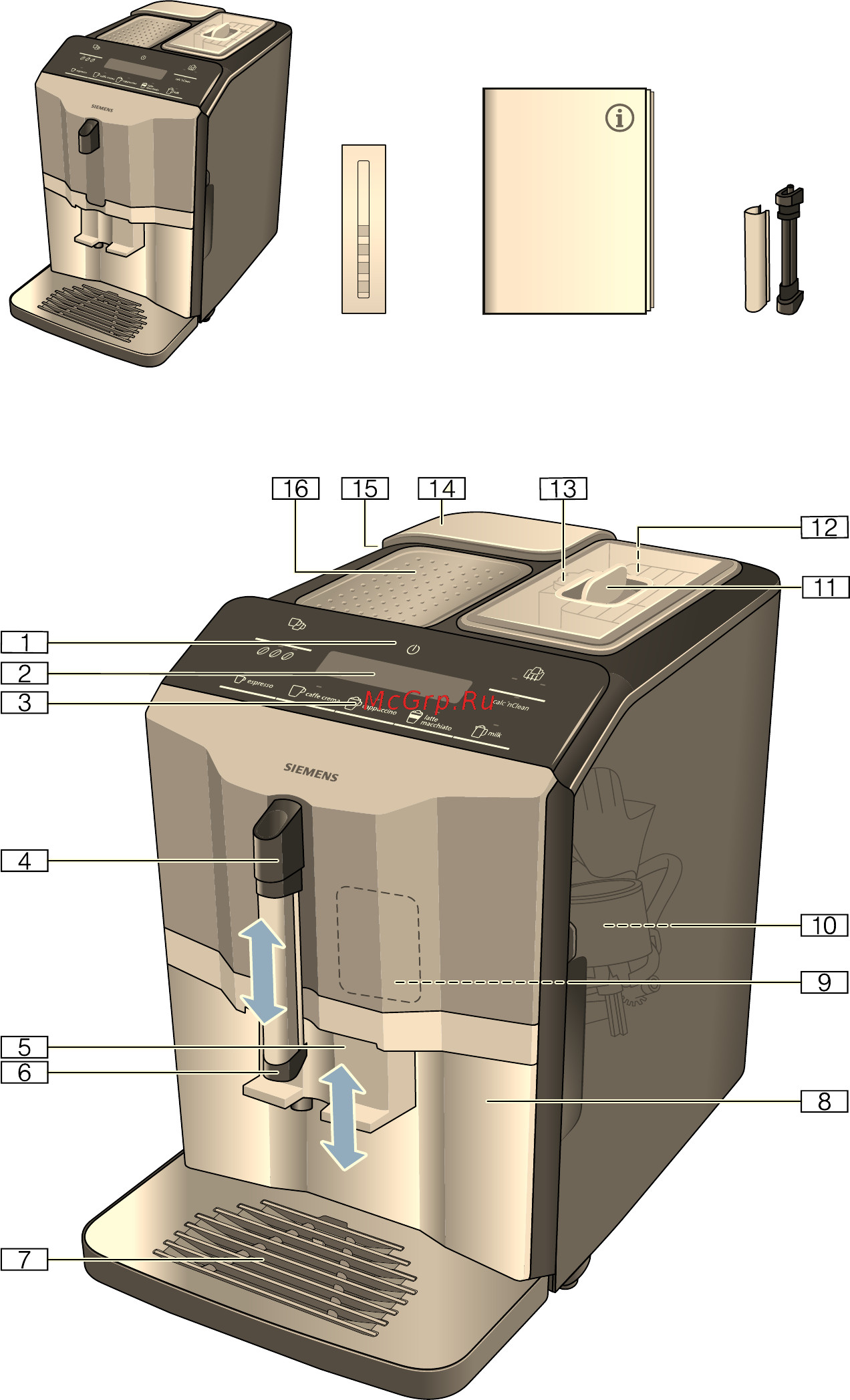 Siemens EQ.300 (TI353204RW) Инструкция по эксплуатации онлайн [2/184] 560726