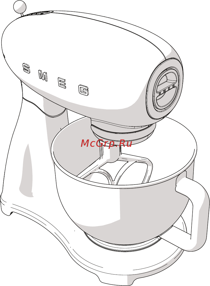 Smeg SMF13WHEU Инструкция по эксплуатации онлайн