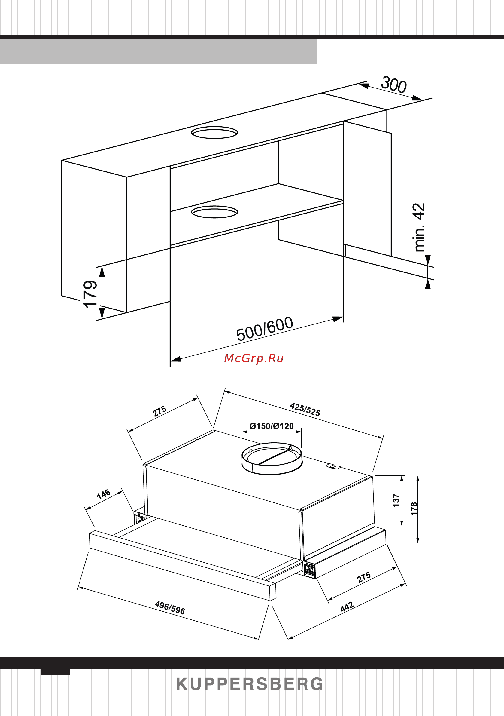 Kuppersberg SLIMLUX IV 50 B Инструкция по эксплуатации онлайн [12/44] 560941