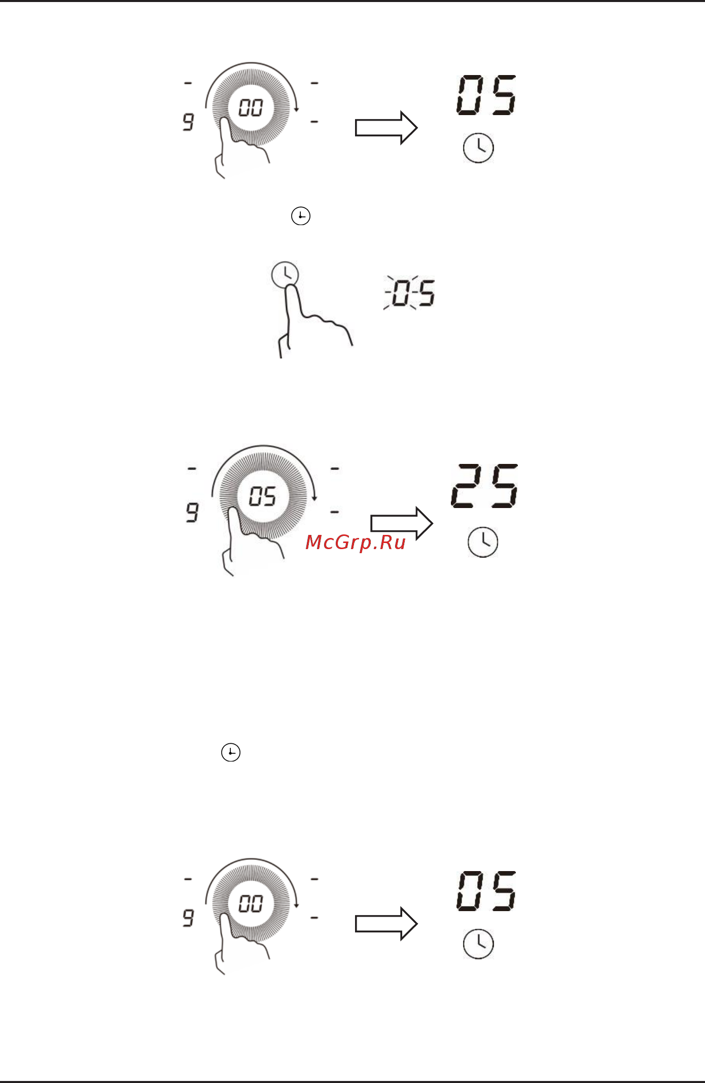 Korting HIB 64760 BB Smart [15/34] Using the timer to switch off one or more cooking zones