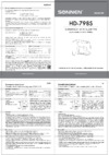 Sonnen HD-798S(604194) Инструкция по эксплуатации
