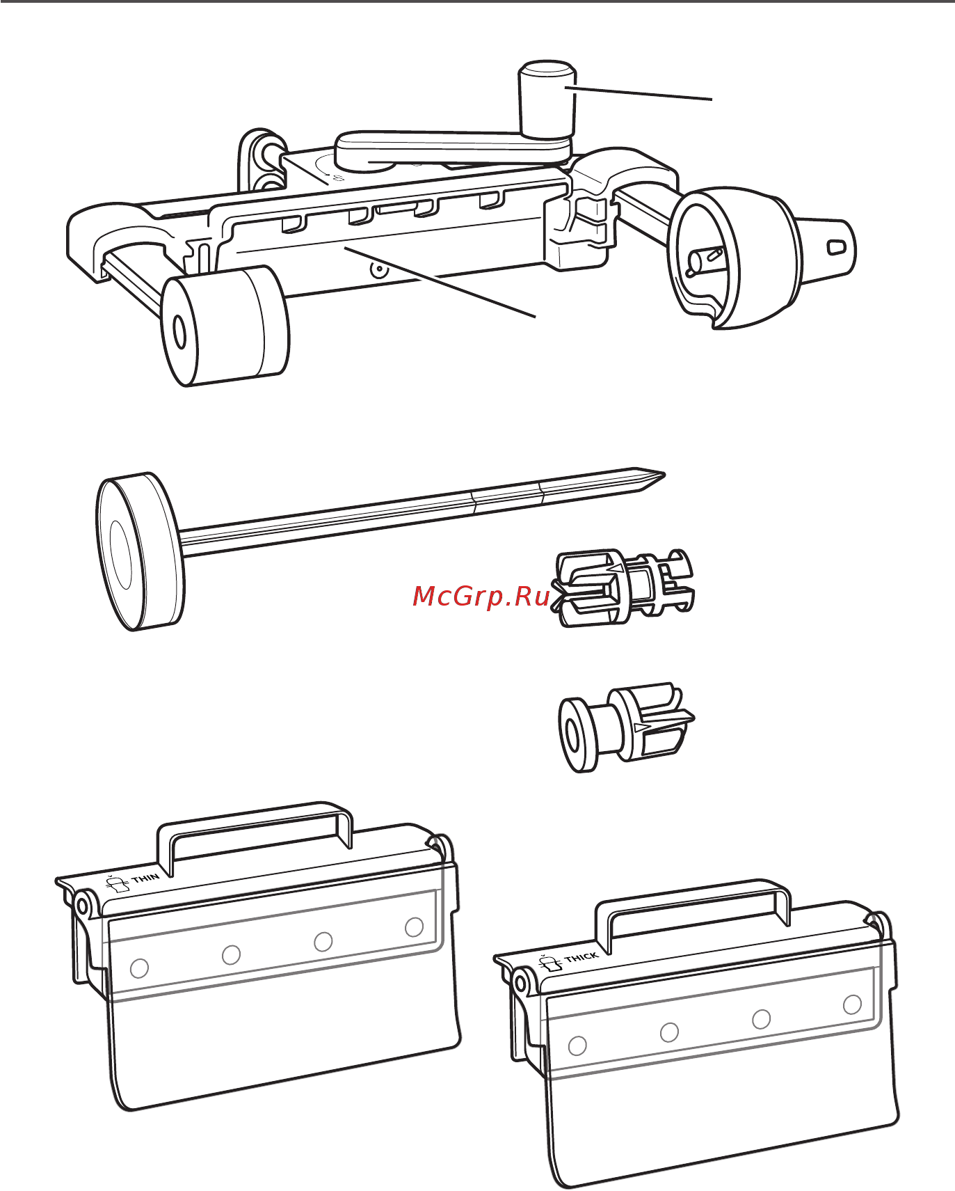 KitchenAid 5KSMSCA [3/16] Части и их характеристики