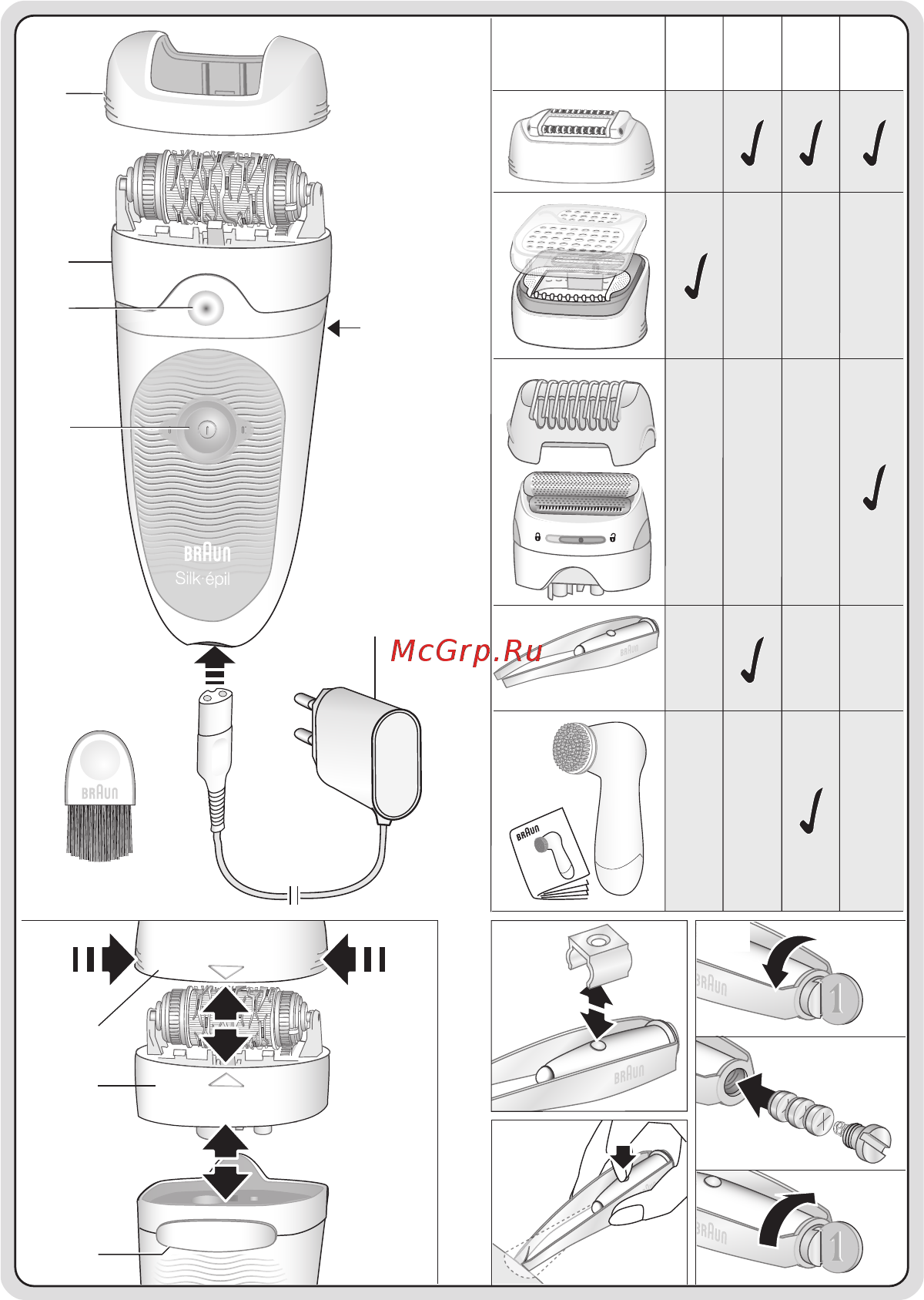Braun SE 5-545 GS Legs,body&face [3/152] Css approved effective date 9mar2018 gmt printed 29mar2018 page 3 of 128