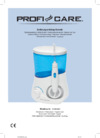 ProfiCare PC-MD 3005 weiss-blau Инструкция по эксплуатации