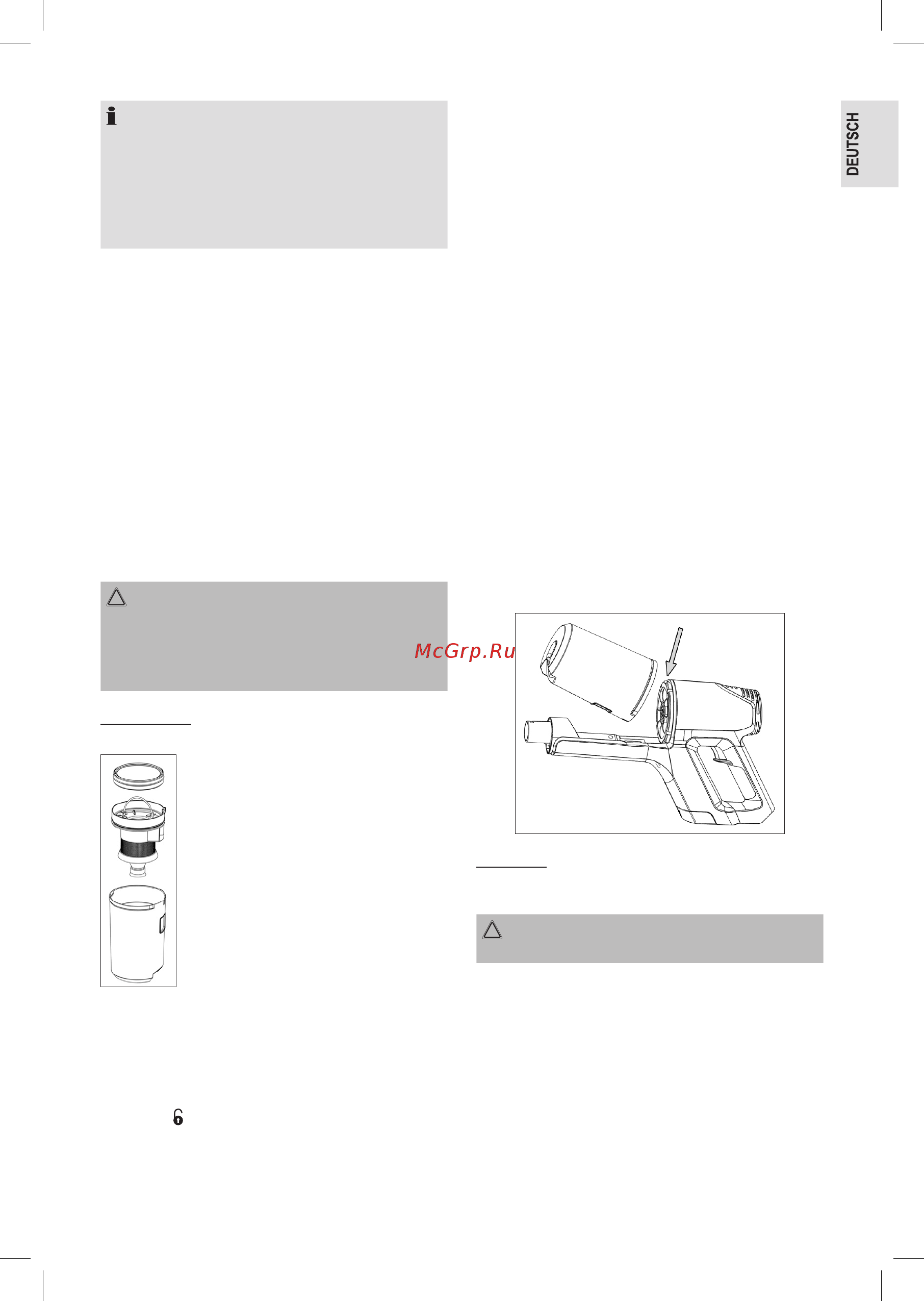 ProfiCare PC-BS 3037 A [9/86] Wartung