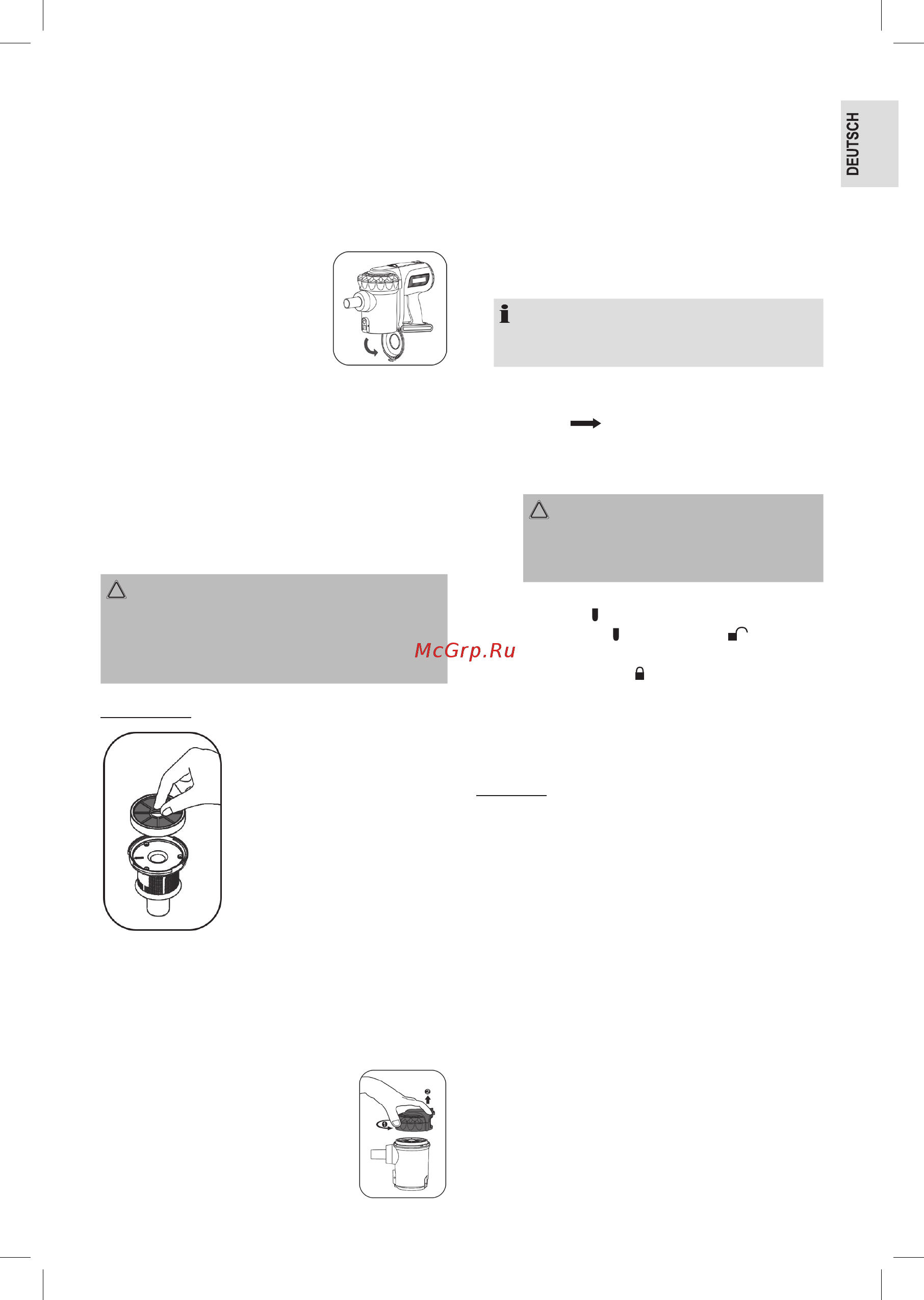 ProfiCare PC-BS 3038 [7/58] Wartung