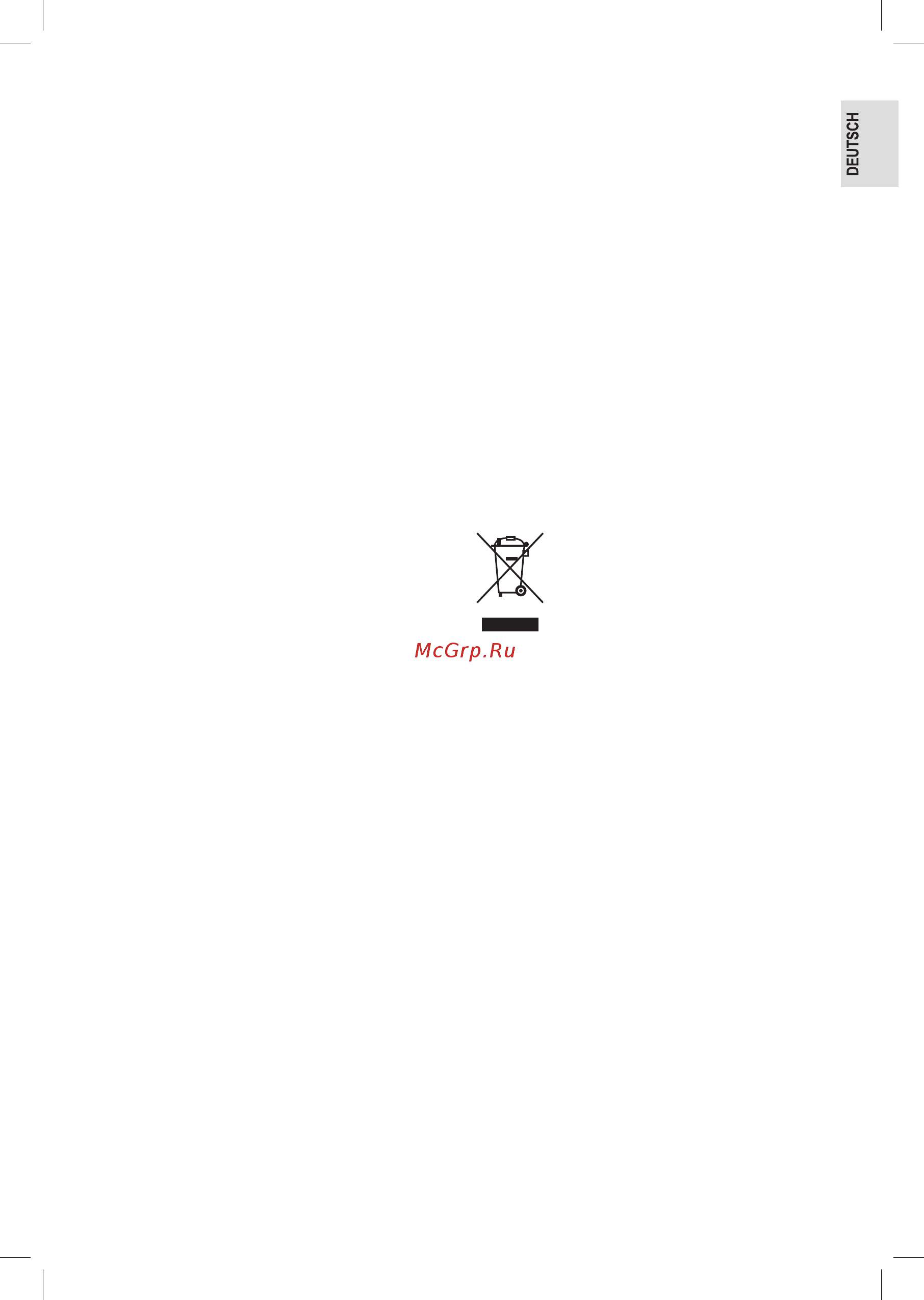 ProfiCare PC-BS 3038 [9/58] Entsorgung