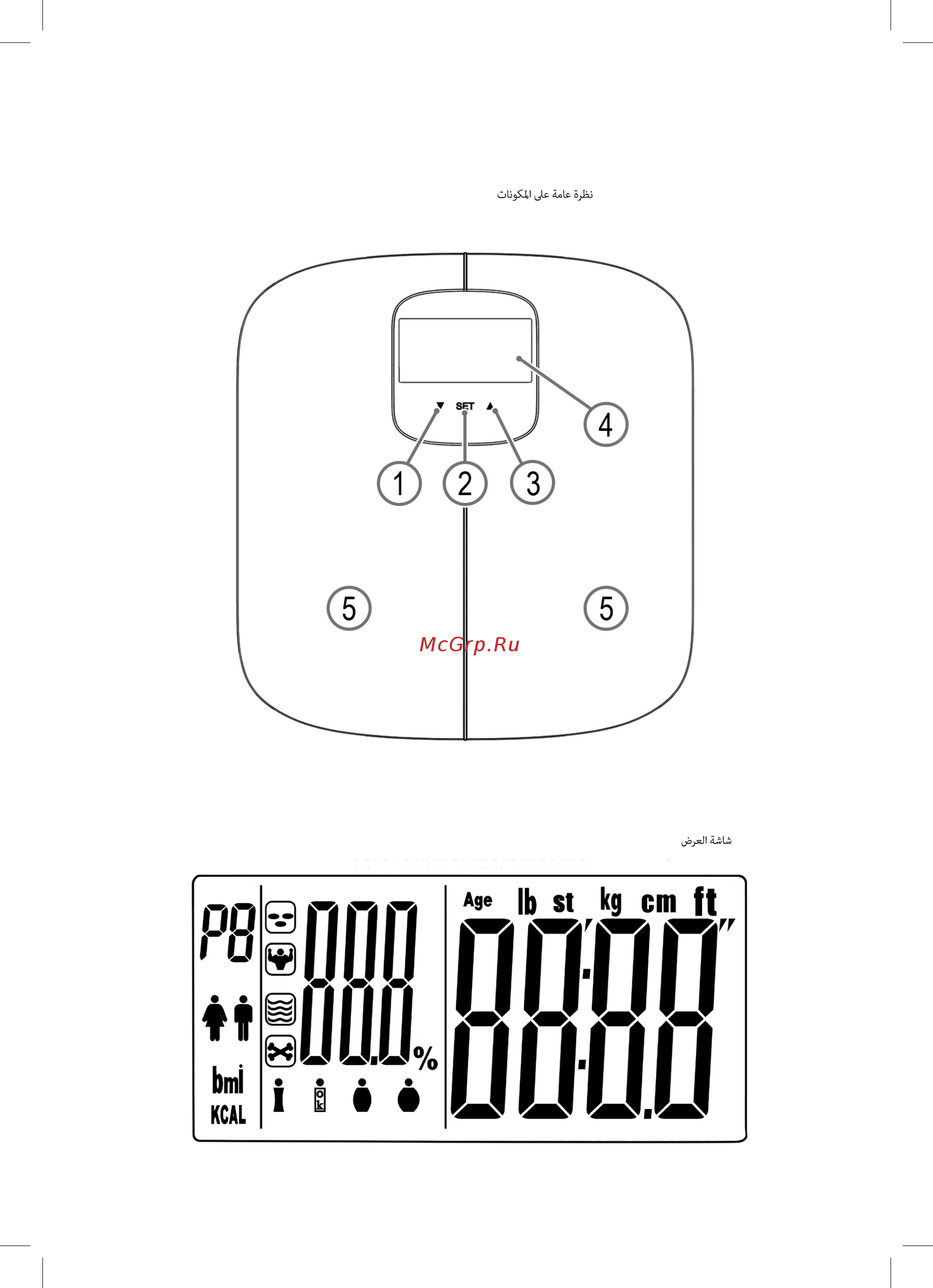 ProfiCare PC-PW 3006 FA 7 в 1 [3/58] Display