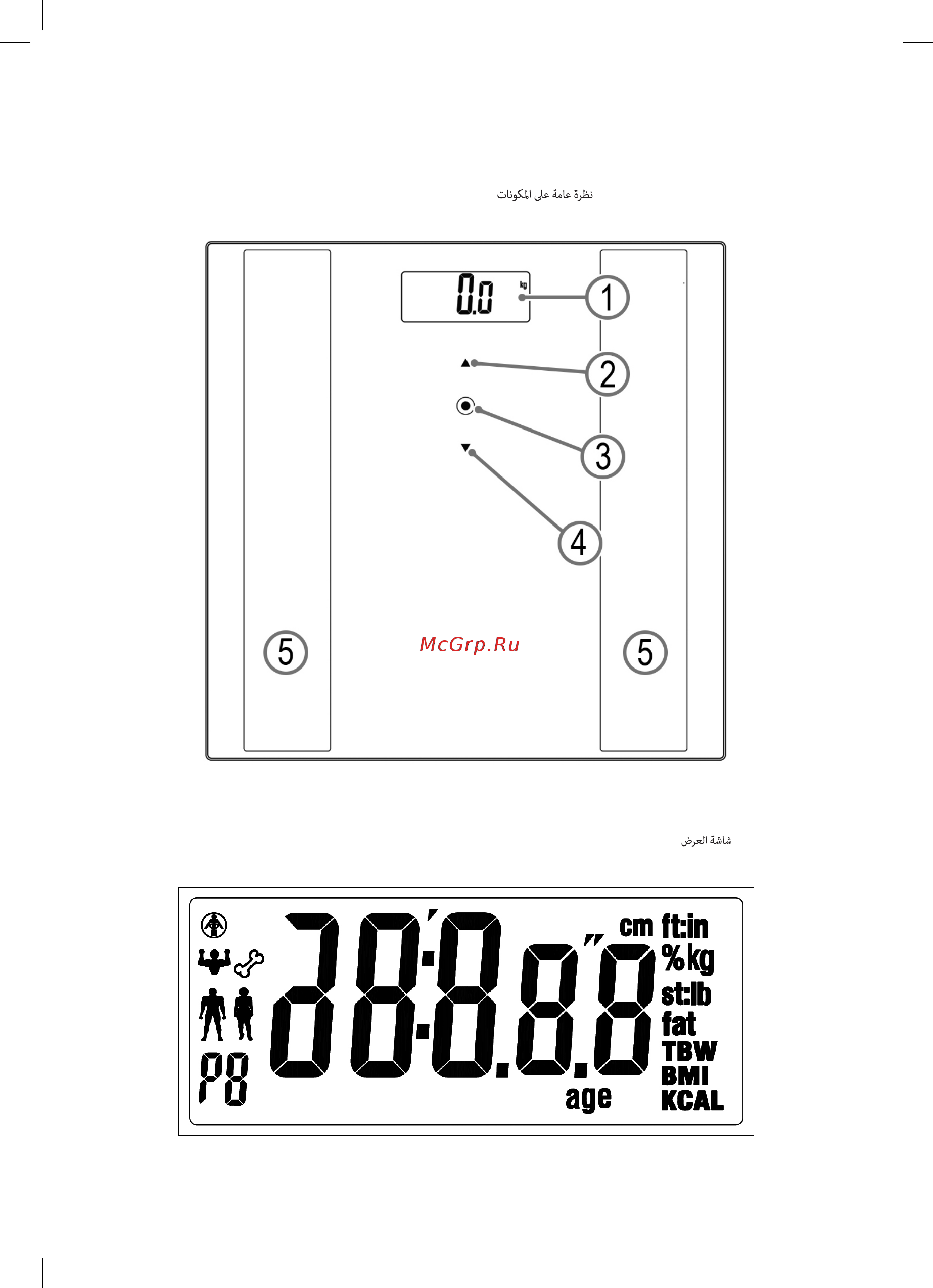 ProfiCare PC-PW 3007 FA 8 в 1 Schwarz [3/62] Display