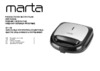 Marta MT-1758 Black Pearl Инструкция по эксплуатации