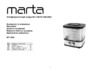 Marta MT-1958 Black Pearl Инструкция по эксплуатации