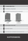 Kuppersberg KAMINOX 60 X Инструкция по эксплуатации