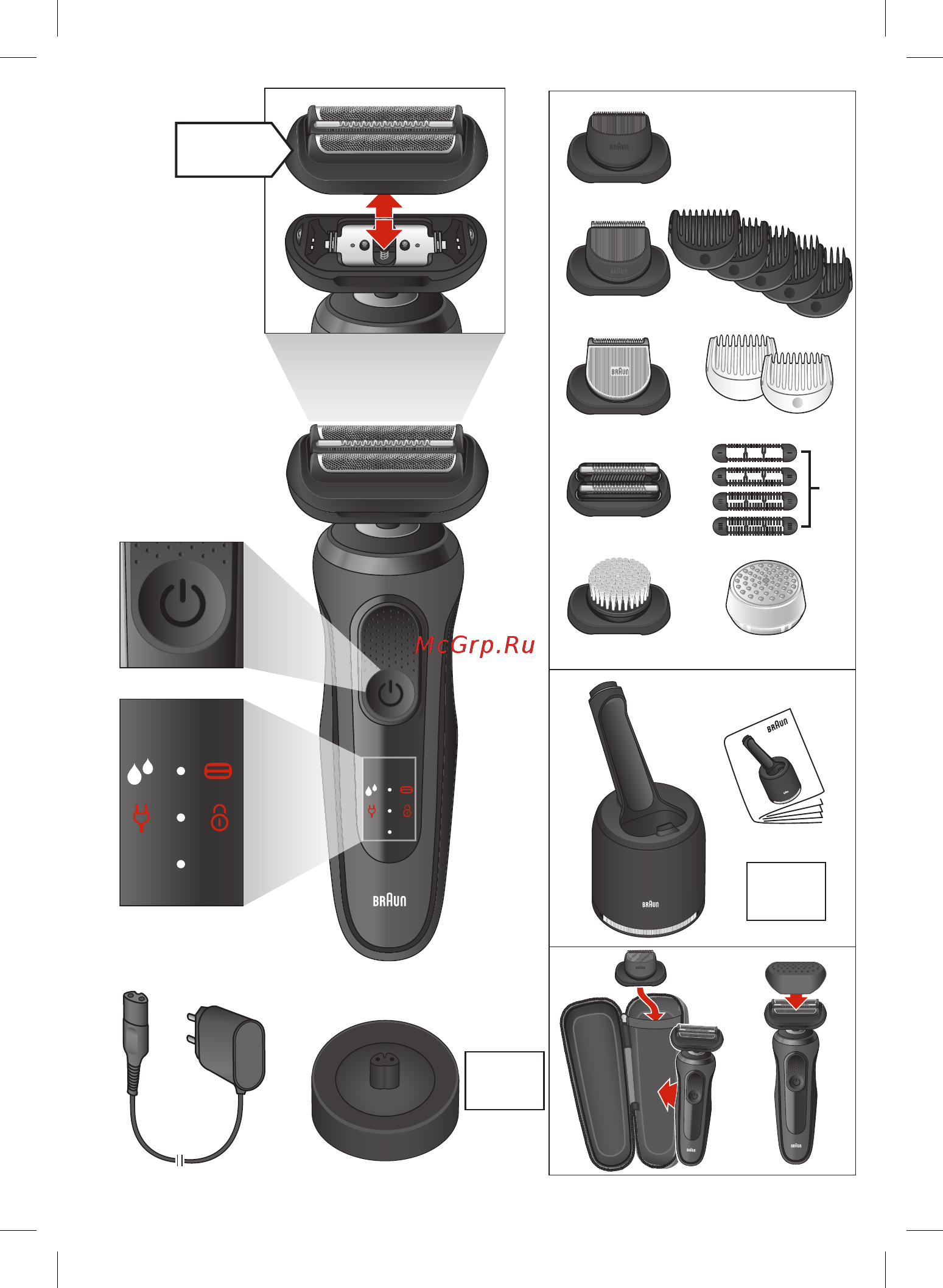 Braun Series 6 60-N7000cc [3/108] Restricted