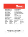 Valera SXJ 8700 D RC Swiss Silent Jet Инструкция по эксплуатации