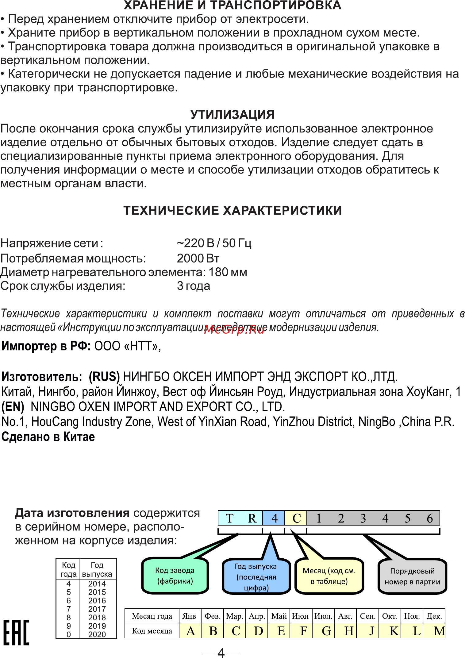 Goodhelper ES-20R01 [4/8] Страница 4