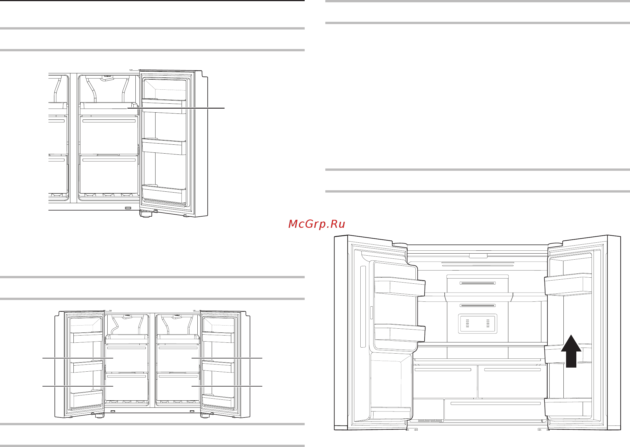 Whirlpool WQ9I MO1L [32/45] Отделения морозильной камеры