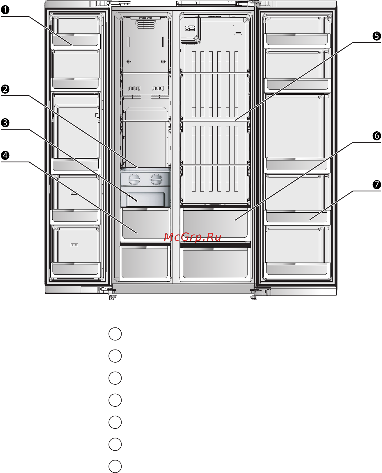 Hotpoint-Ariston SXBHAE 925 [172/213] Прилад та його відділення