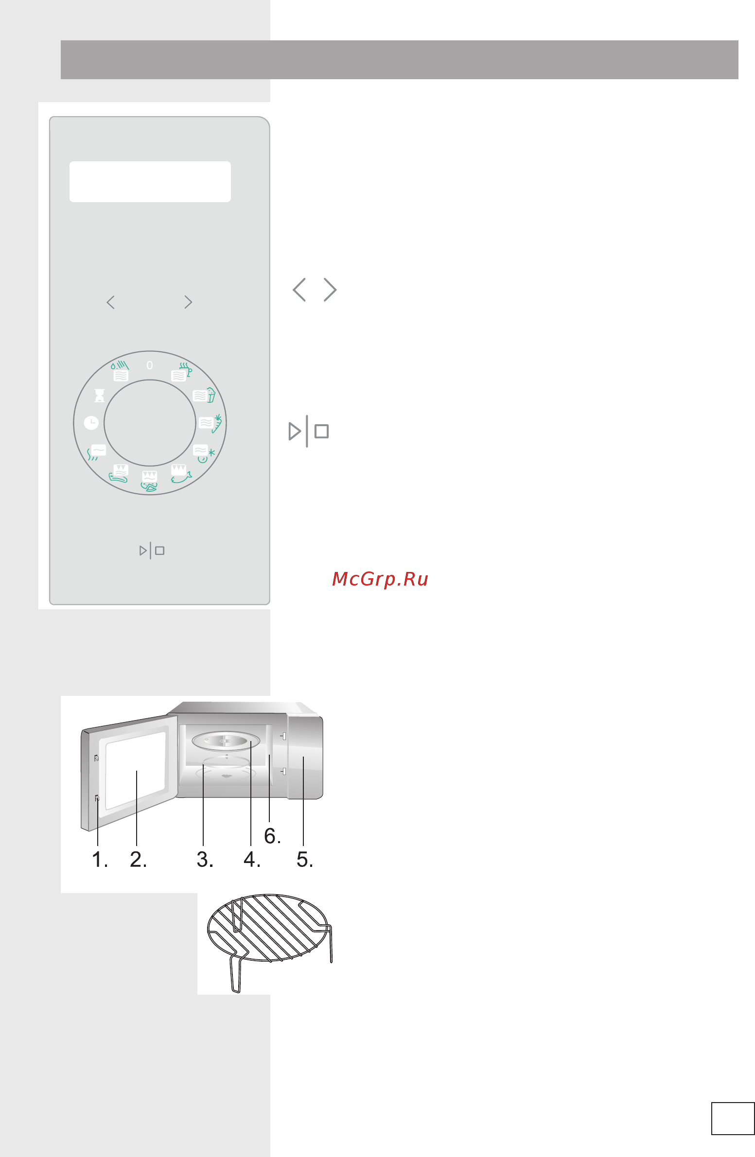 Gorenje BM235SYB [8/16] Панель управления