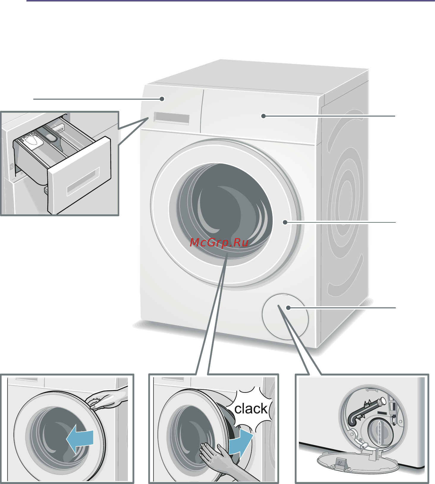 Siemens iQ300 PerfectCare WH22A2W1OE Инструкция по эксплуатации онлайн [21/54] 561861
