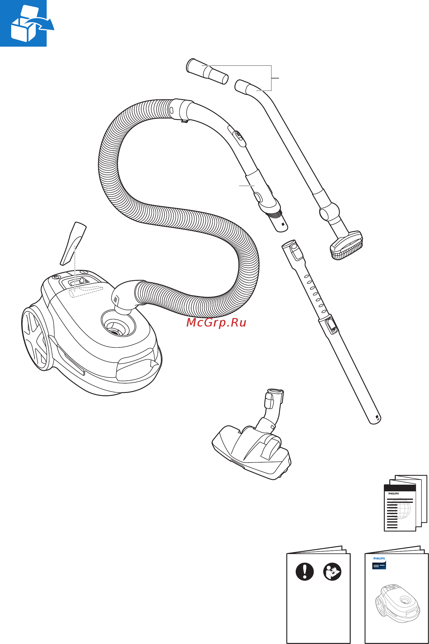 Philips XD3030/01 Инструкция по эксплуатации онлайн [2/12] 562146