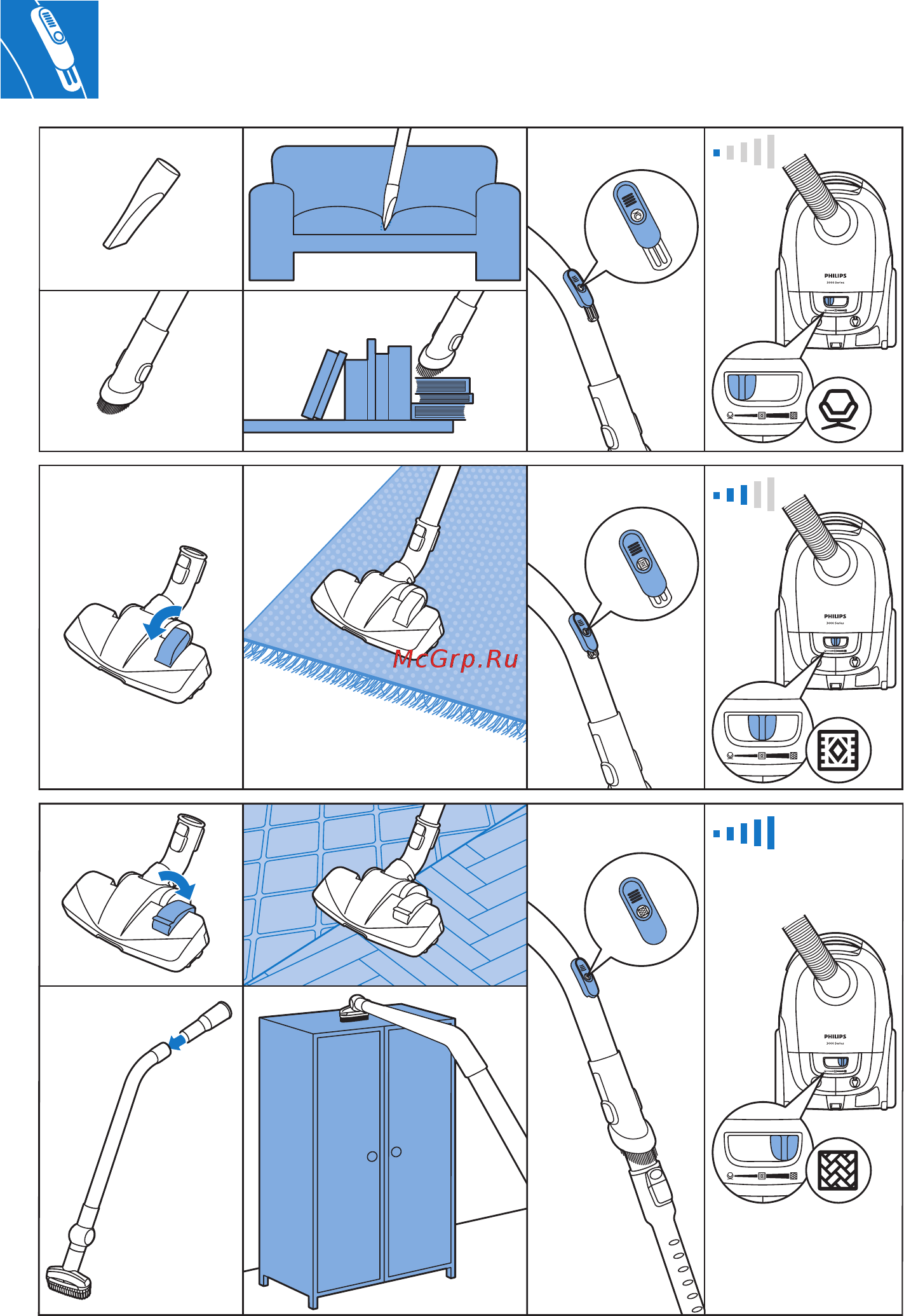 Philips XD3030/01 Инструкция по эксплуатации онлайн [4/12] 562146