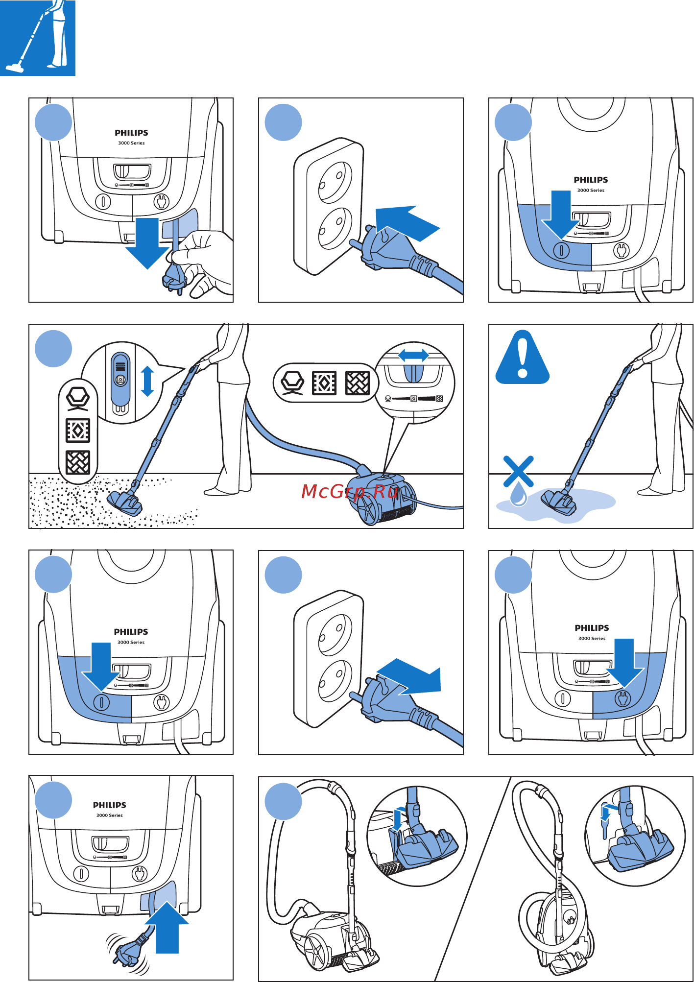 Philips XD3030/01 Инструкция по эксплуатации онлайн [5/12] 562146