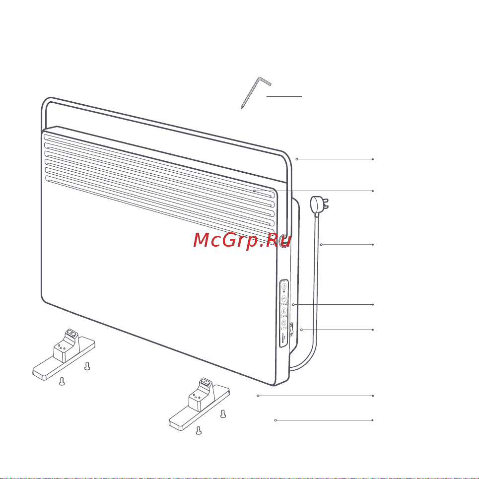 Xiaomi Mi Smart Space Heater S KRDNQ03ZM (BHR4037GL) [10/176] Product overview