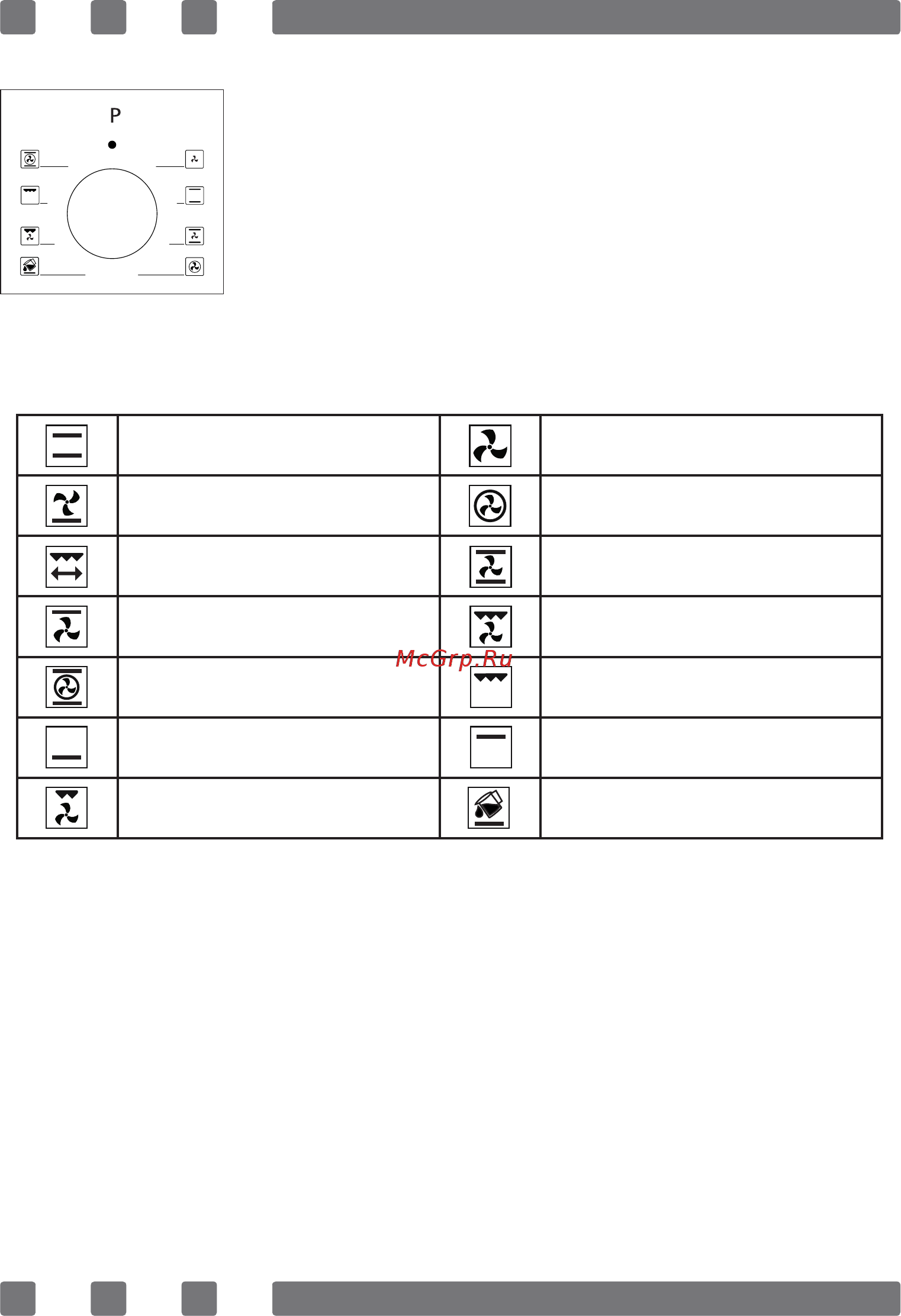 Simfer B4EB56555 [62/74] Режимы приготовления