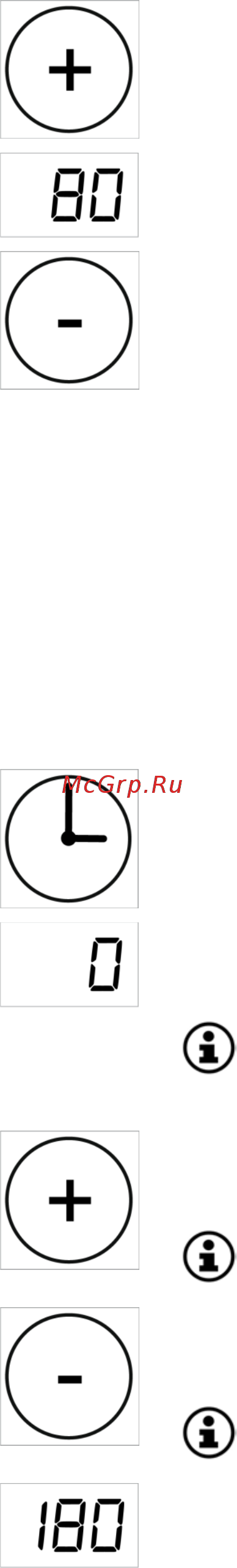 Rommelsbacher CT 2100/IN [13/16] Установка времени приготовления timer от 1 до 180 минут