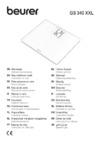 Beurer GS340 XXL 756.03 White Инструкция по эксплуатации