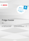 Bosch Serie | 6 VitaFresh Plus KGN39AK31R Инструкция по эксплуатации