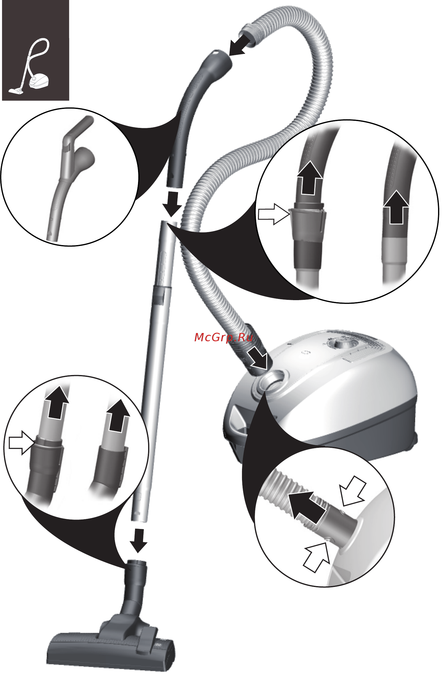 Bosch Serie 4 BGLS48GOLD Инструкция по эксплуатации онлайн [3/64] 786795