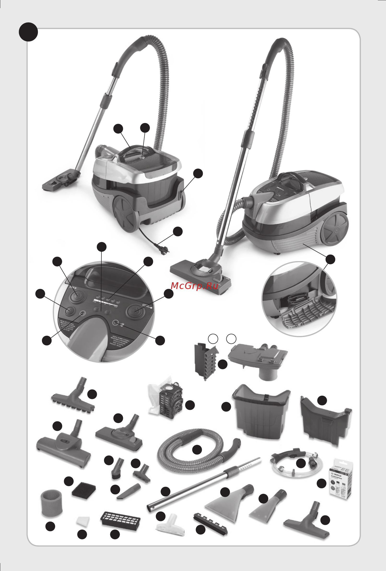 Bosch BWD421POW Инструкция по эксплуатации онлайн [2/125] 562468