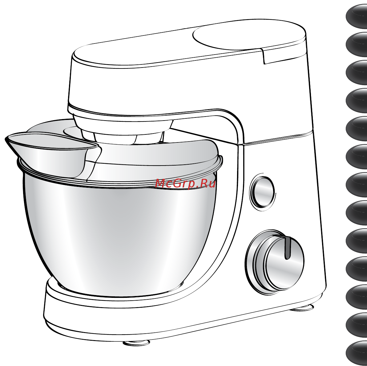 Moulinex QA51K110 Инструкция по эксплуатации онлайн