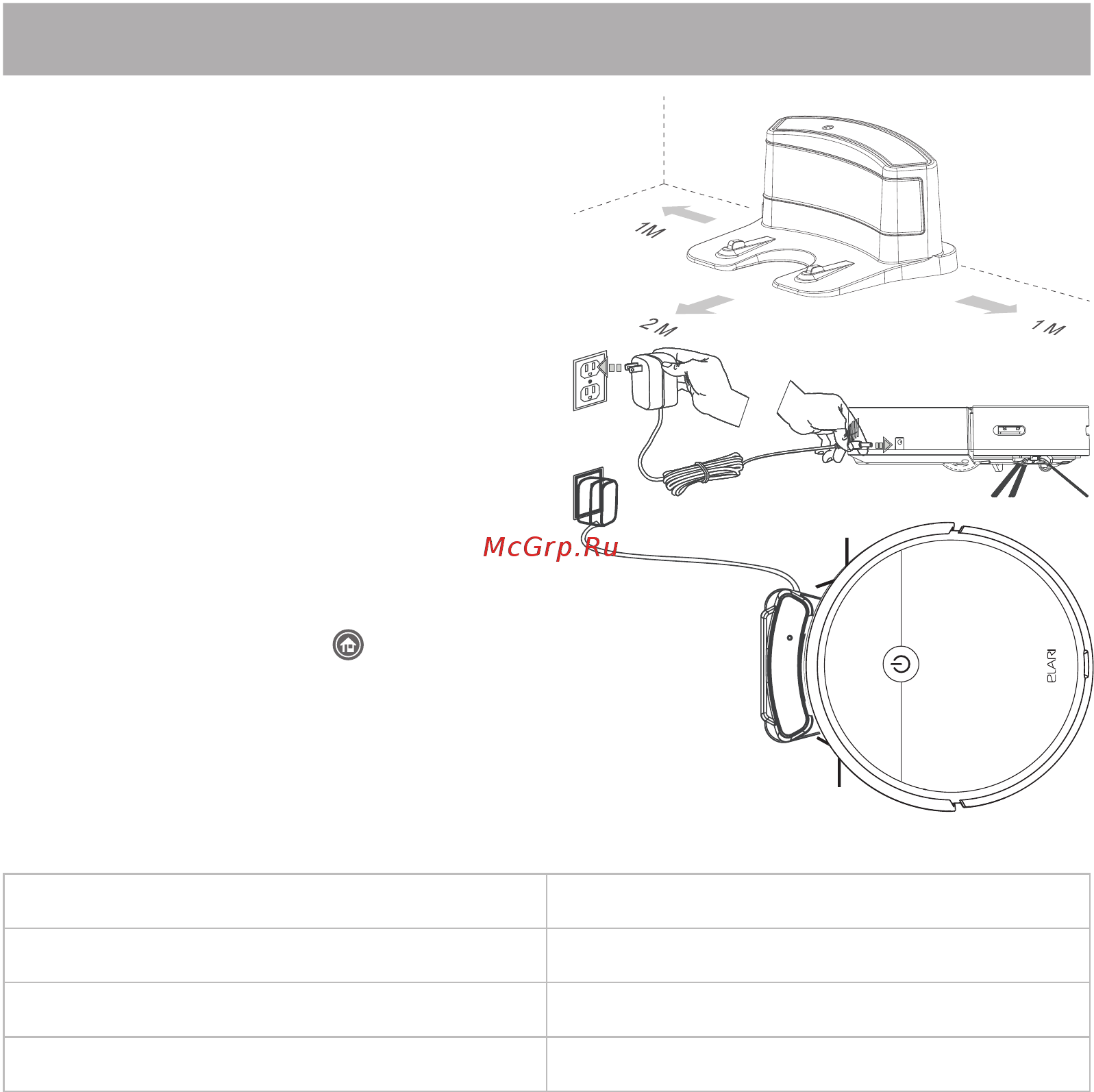 Elari SmartBot Lite SBT-002A Black [9/20] Индикация робота пылесоса при зарядке