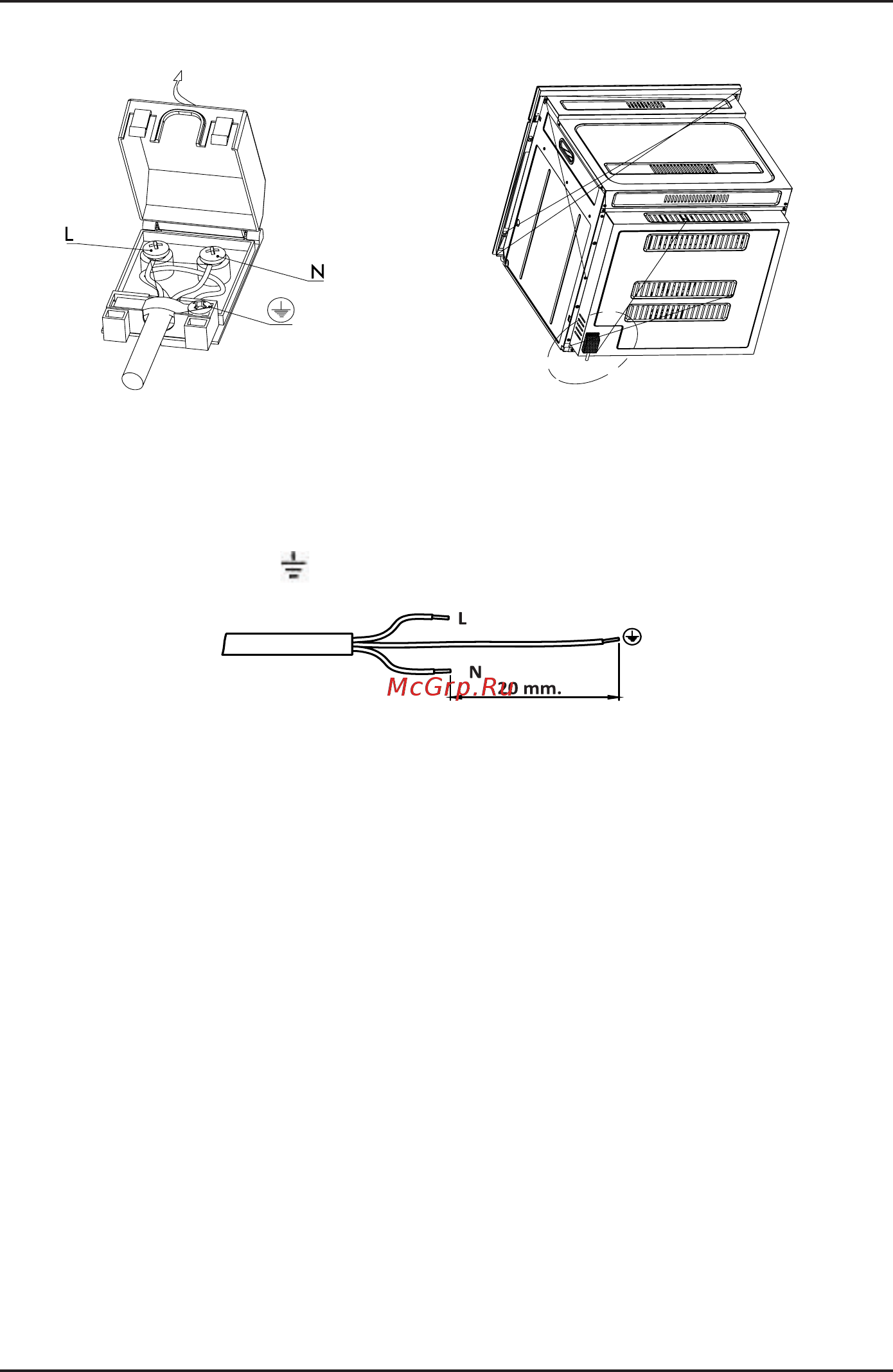 Korting OKB 491 CRGW [23/30] Заземление