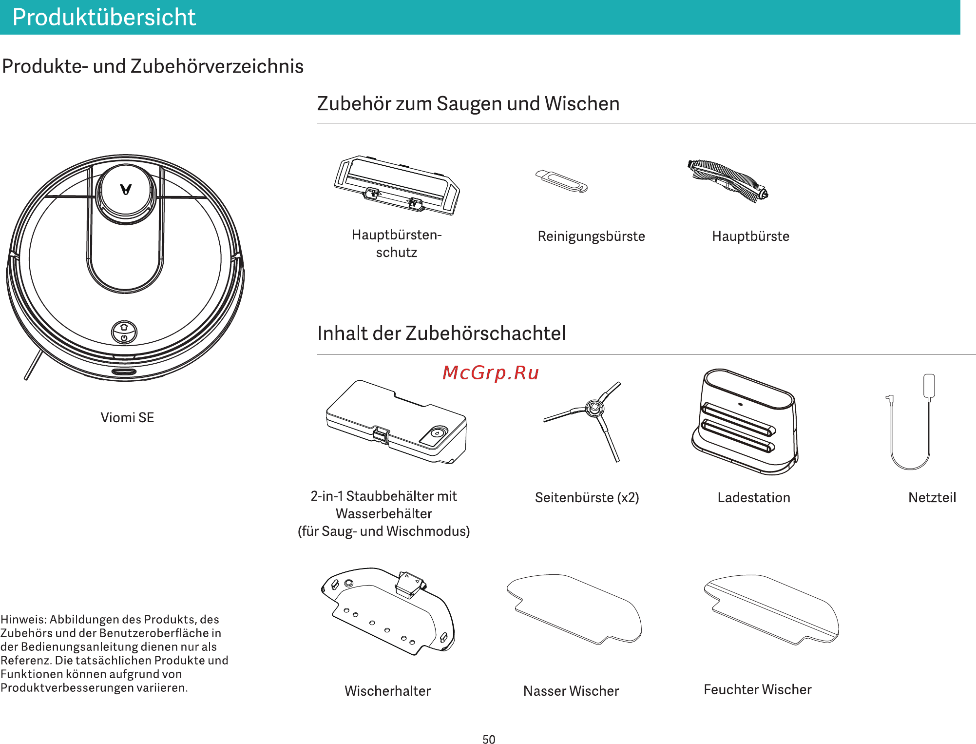 Viomi Cleaning Robot SE V-RVCLM21A [52/99] Produktübersicht