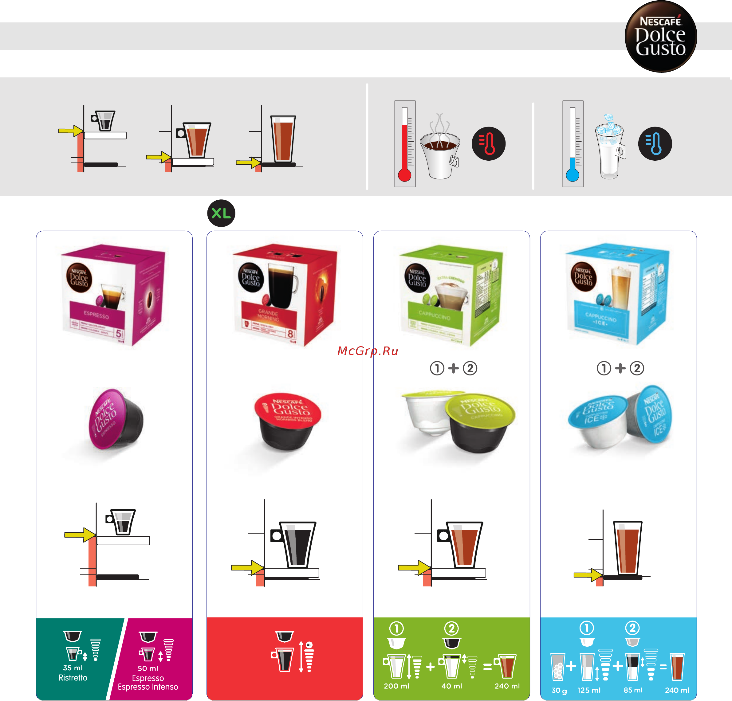 Krups Genio S Touch KP440E10 [11/24] Примерынапитков