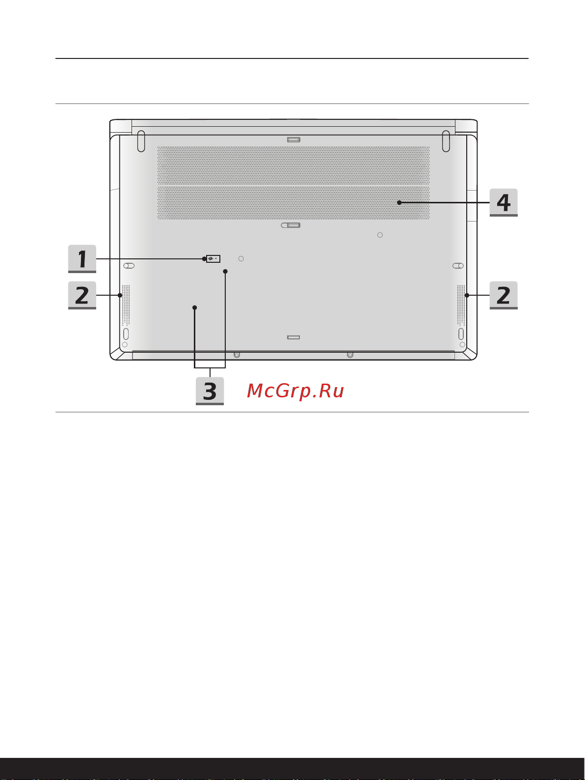MSI Modern 15 A10RB [21/68] Вид снизу