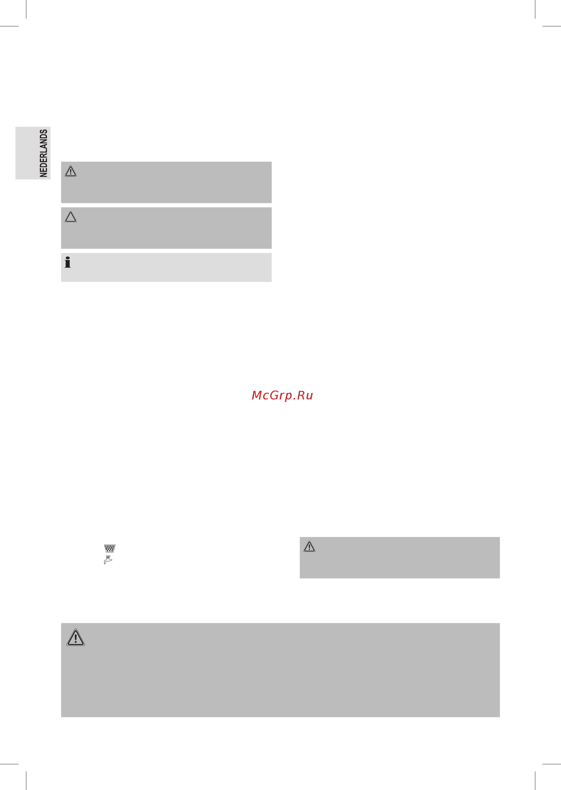 ProfiCook PC-EWB 1187 Inox [12/70] Speciale veiligheidsinstructies voor dit apparaat