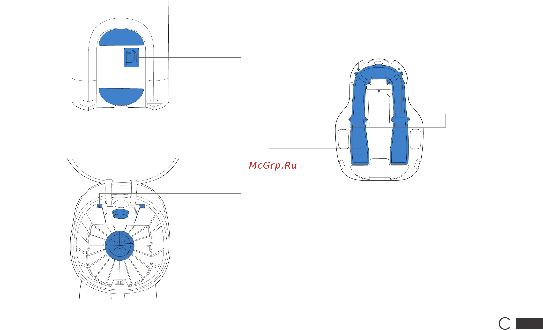 ECOVACS DEEBOT OZMO Т8+ (DLX11-54ED) [11/212] Auto empty station back
