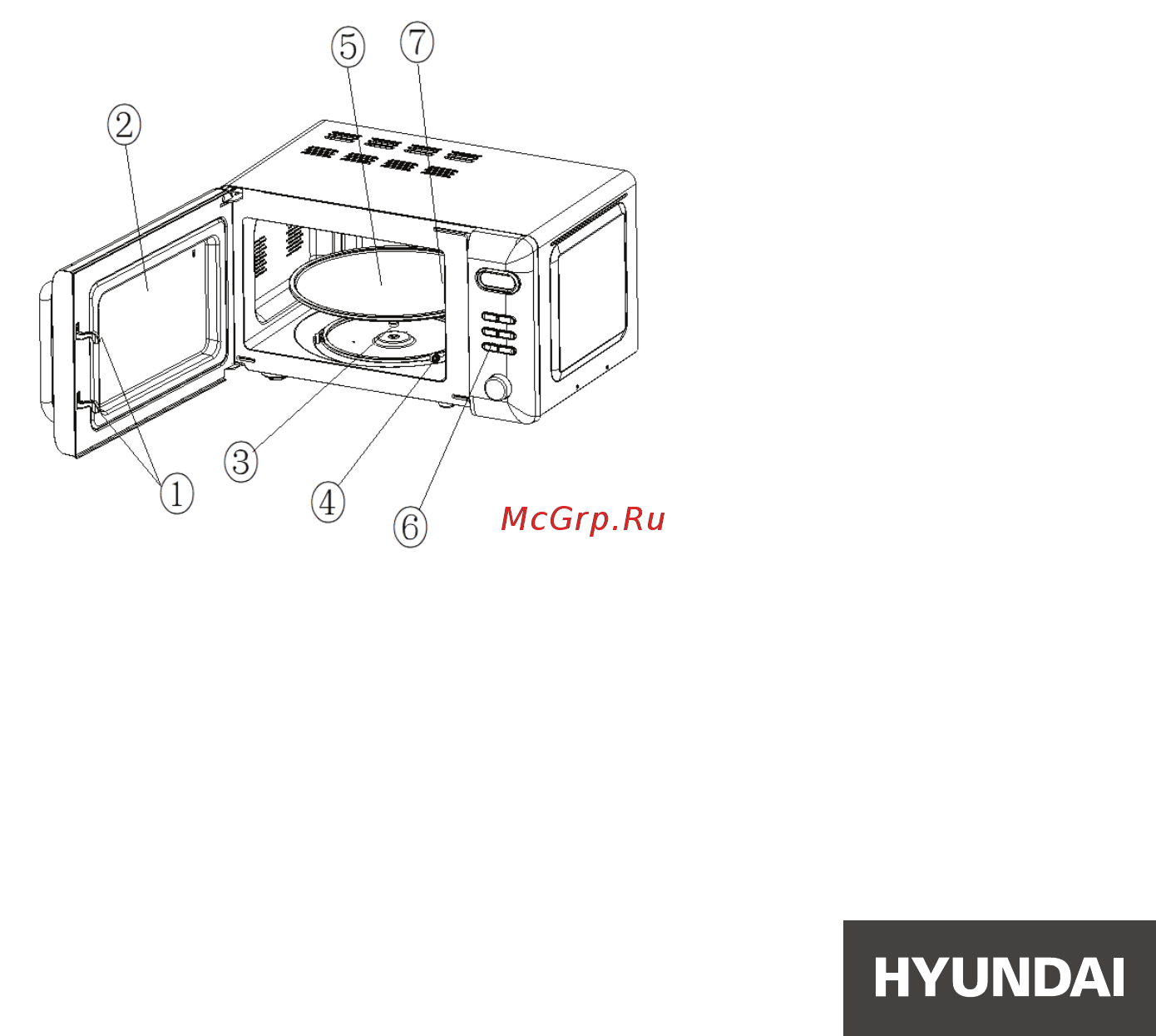 Hyundai HYM-D2072 [12/32] Функции микроволновой печи
