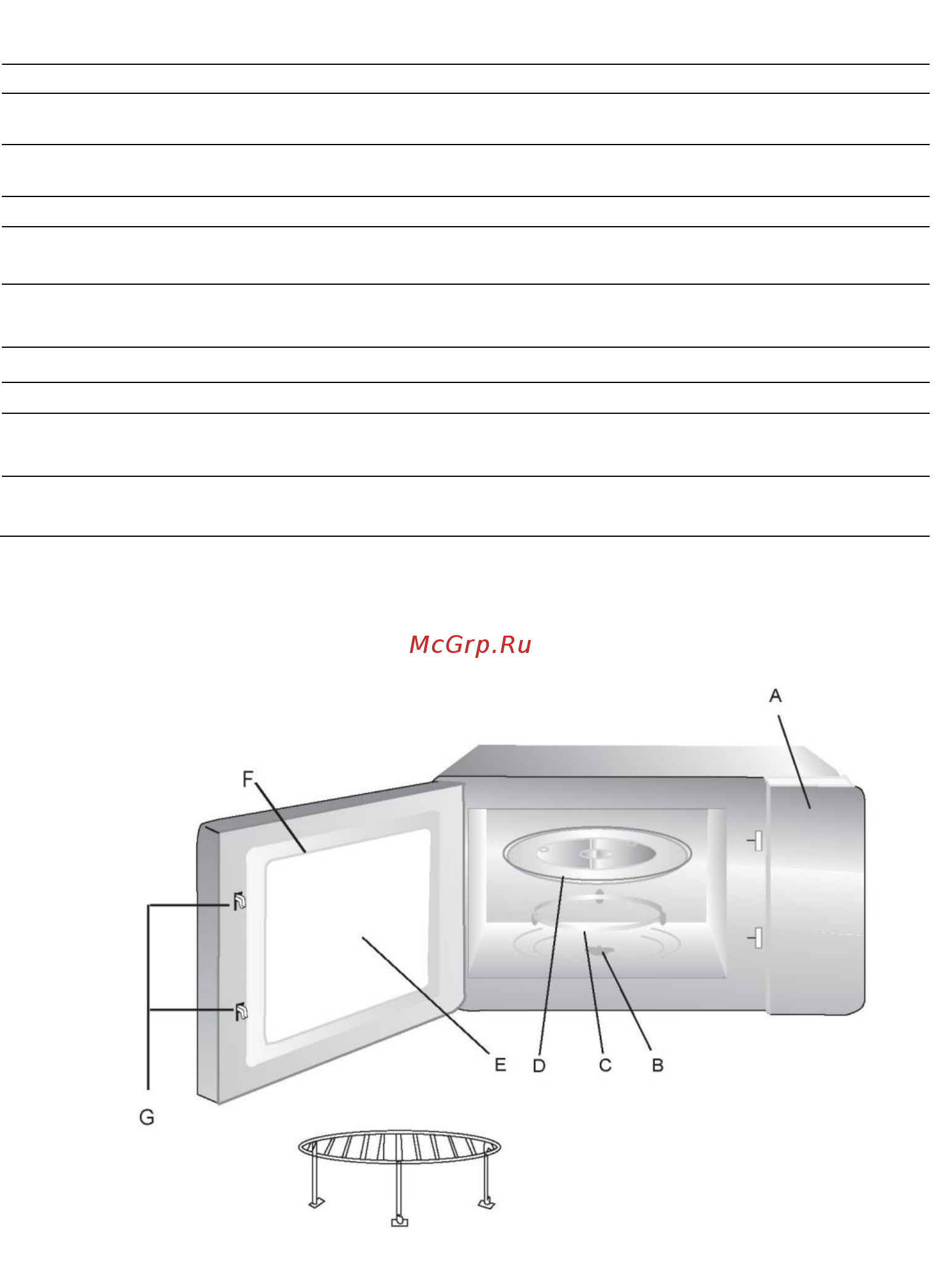 Haier HMX-BDG259X [7/38] Установка печи