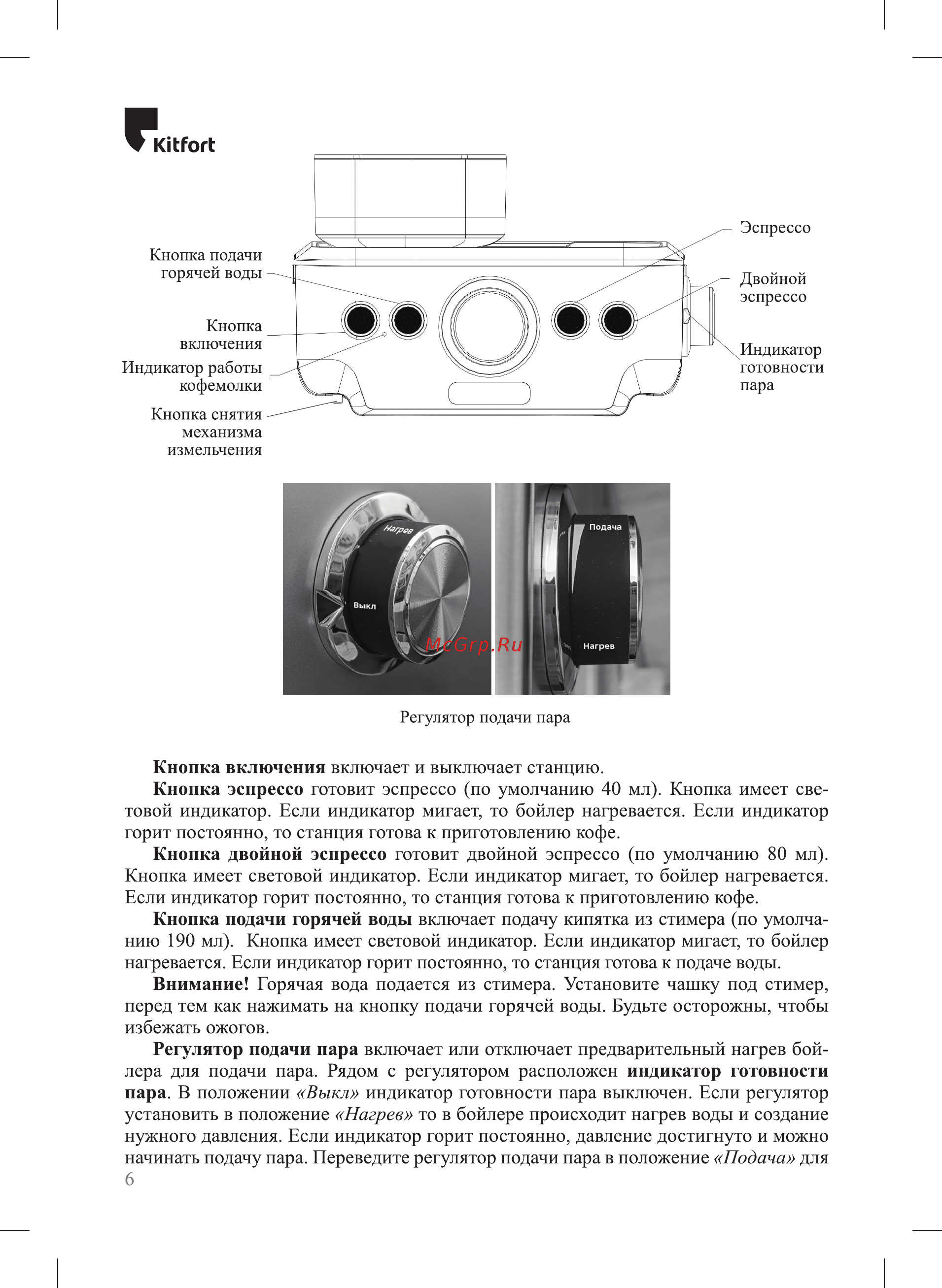 Kitfort КТ-755 [6/28] Kitfort