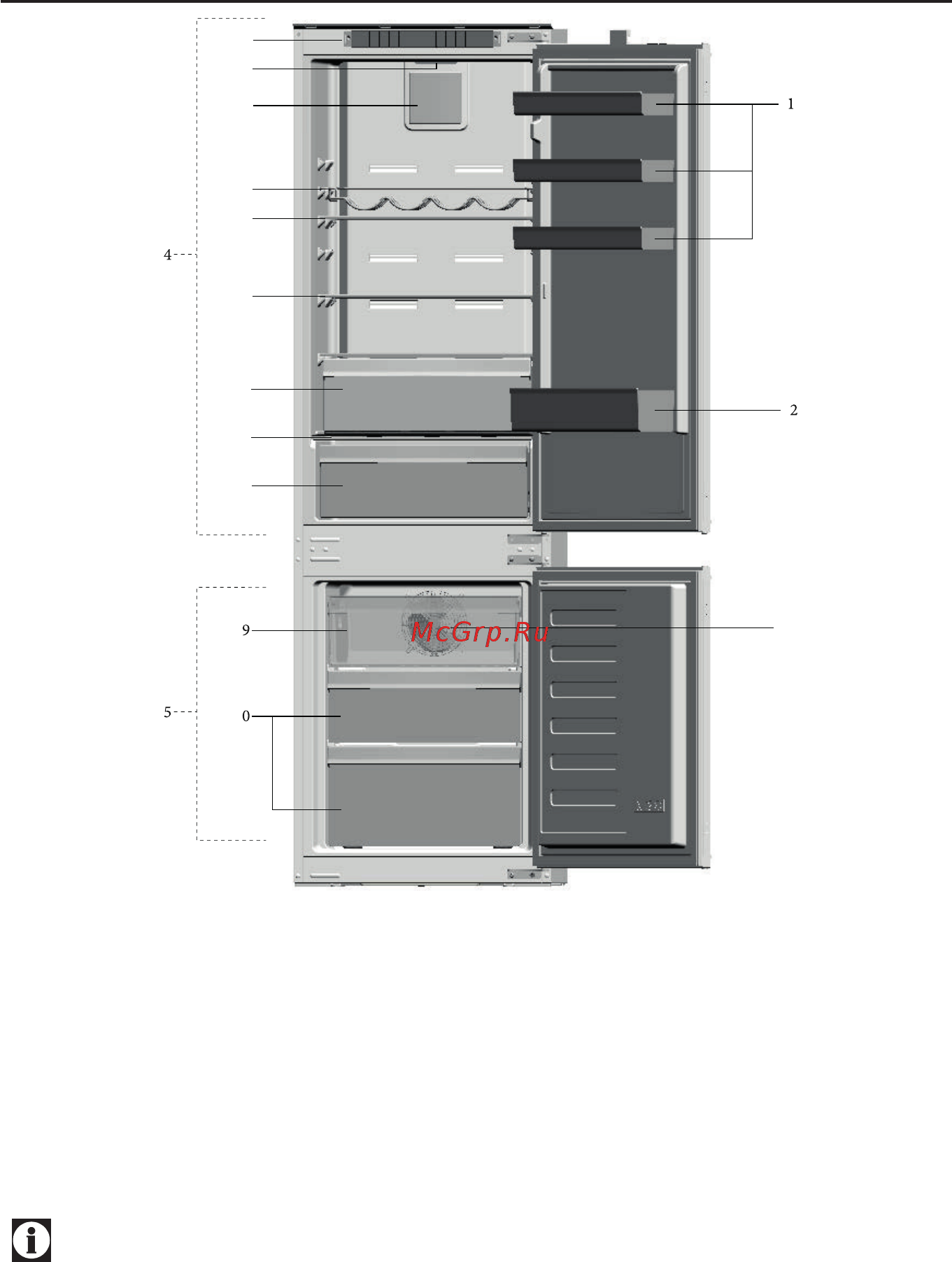 Smeg C8175TNE [5/24] Ваш холодильник